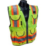 Radians Radians® Type R Class 2 Heavy Duty Engineer Vest, Green, L, SV55-2ZGD-L SV55-2ZGD-L